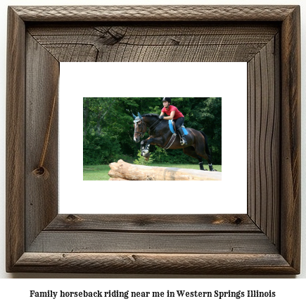 family horseback riding near me in Western Springs, Illinois